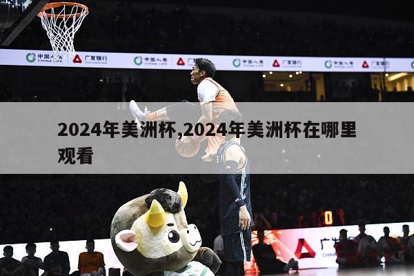 2024年美洲杯,2024年美洲杯在哪里观看