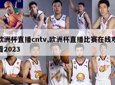 欧洲杯直播cntv,欧洲杯直播比赛在线观看2023