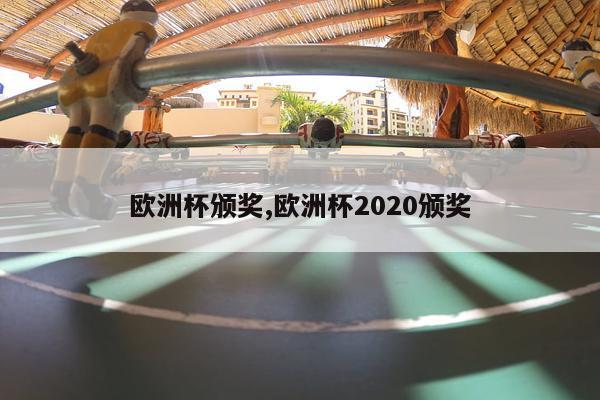 欧洲杯颁奖,欧洲杯2020颁奖