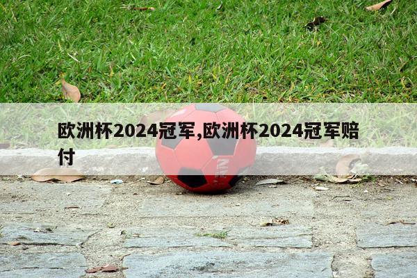 欧洲杯2024冠军,欧洲杯2024冠军赔付